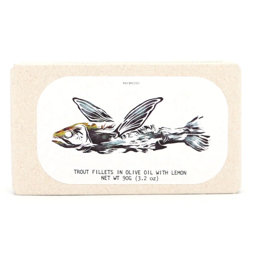 Jose Gourmet Trout Fillets in Olive Oil with Lemon 90g - Harold's Food and Liquor