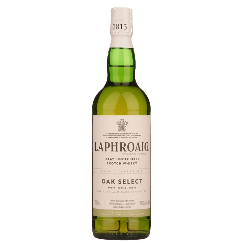 Laphroaig Oak Select Cask Collection Single Malt Scotch Whisky 700ml - Harold's Food and Liquor