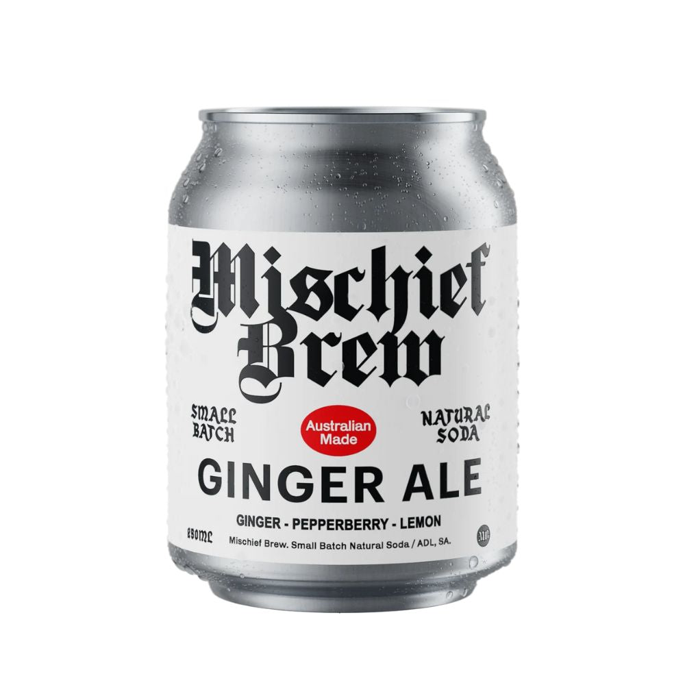 Mischief Brew Ginger Ale 250ml - Harold's Food and Liquor