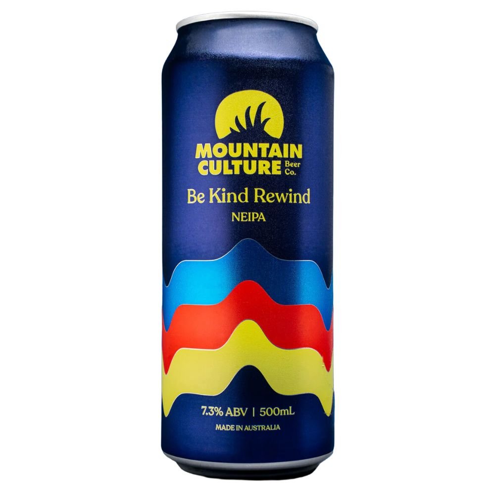 Mountain Culture Be Kind Rewind NEIPA 500ml - Harold's Food and Liquor