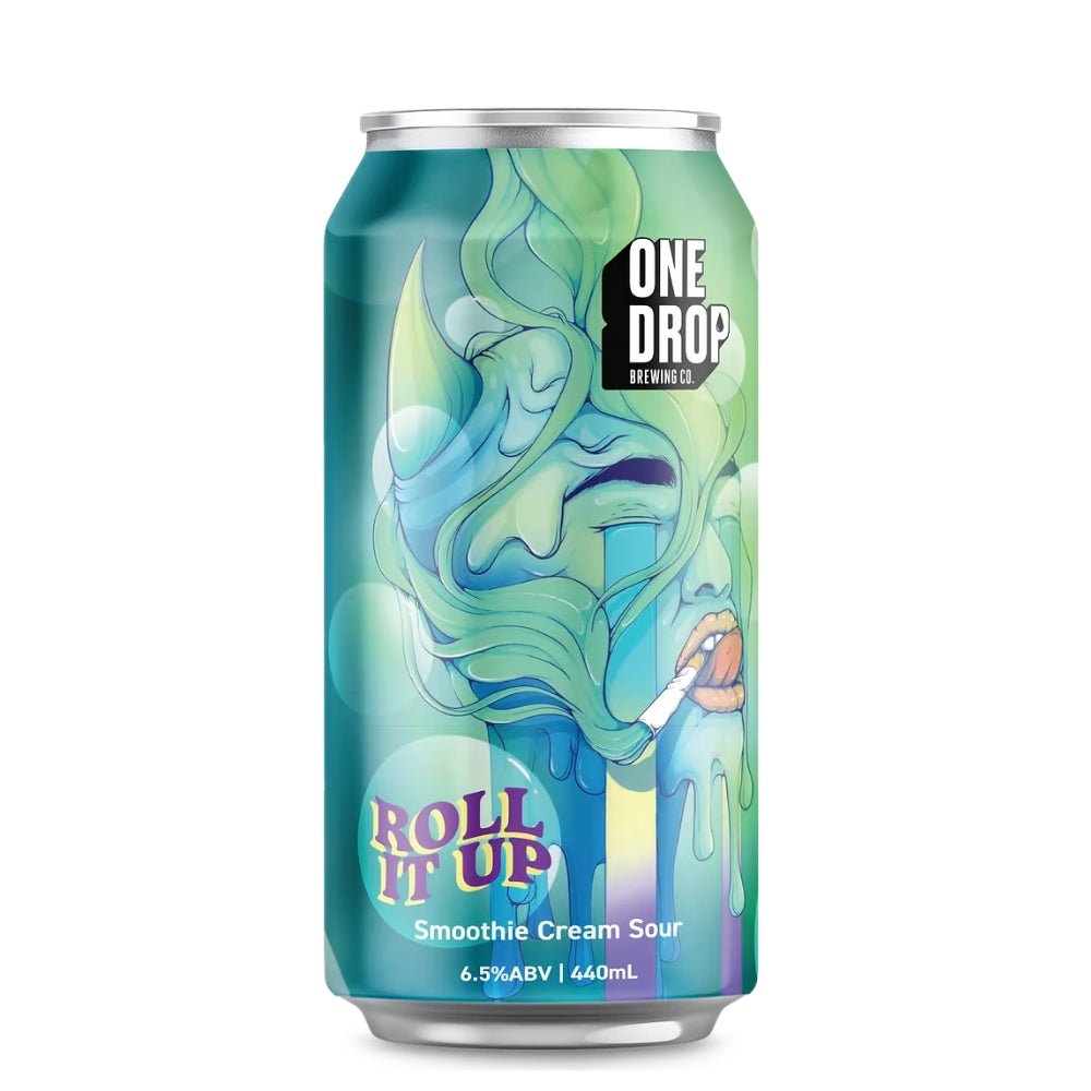 One Drop Brewing Roll it Up Smoothie Cream Sour 440ml - Harold's Food and Liquor