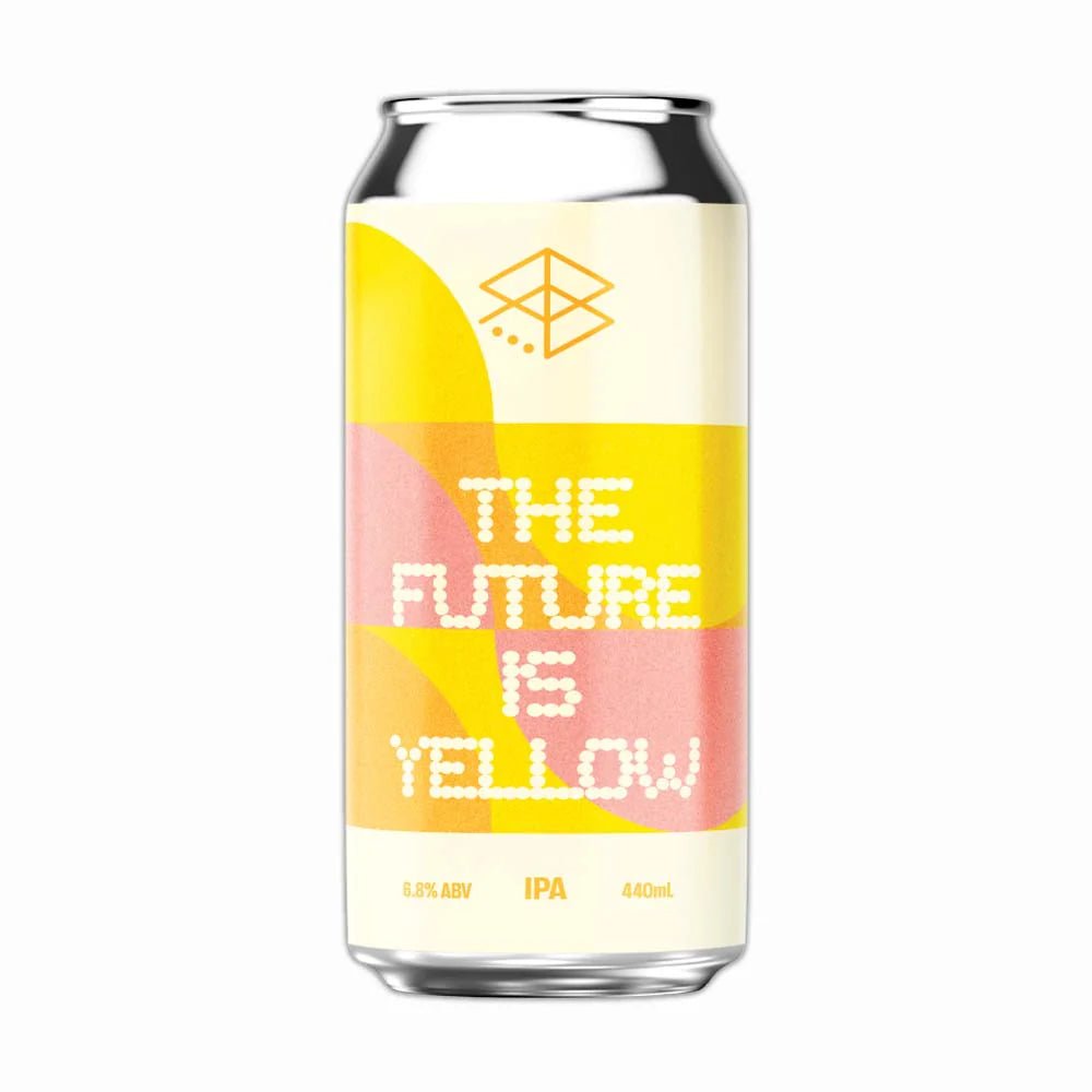 Range Brewing The Future is Yellow Hazy IPA 440ml - Harold's Food and Liquor