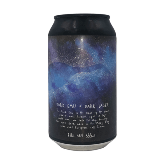 Sailors Grave Dark Emu Dark Lager 355ml - Harold's Food and Liquor
