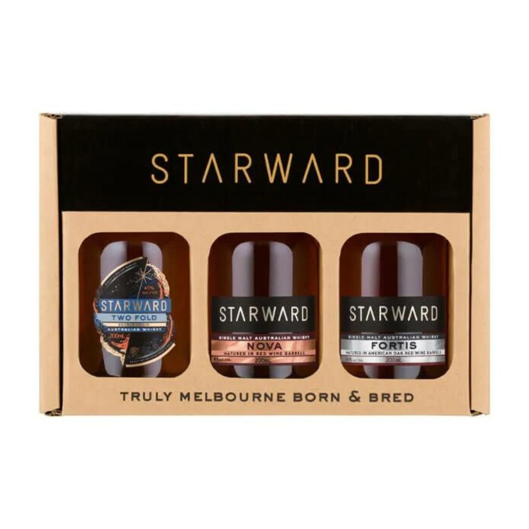 Starward Whisky Gift Pack 3 x 200ml - Harold's Food and Liquor