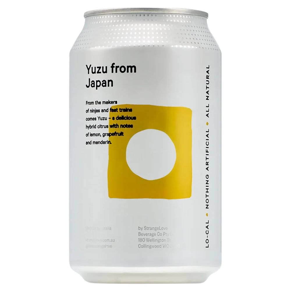 Strange Love Lo Cal Yuzu Soda - Harold's Food and Liquor