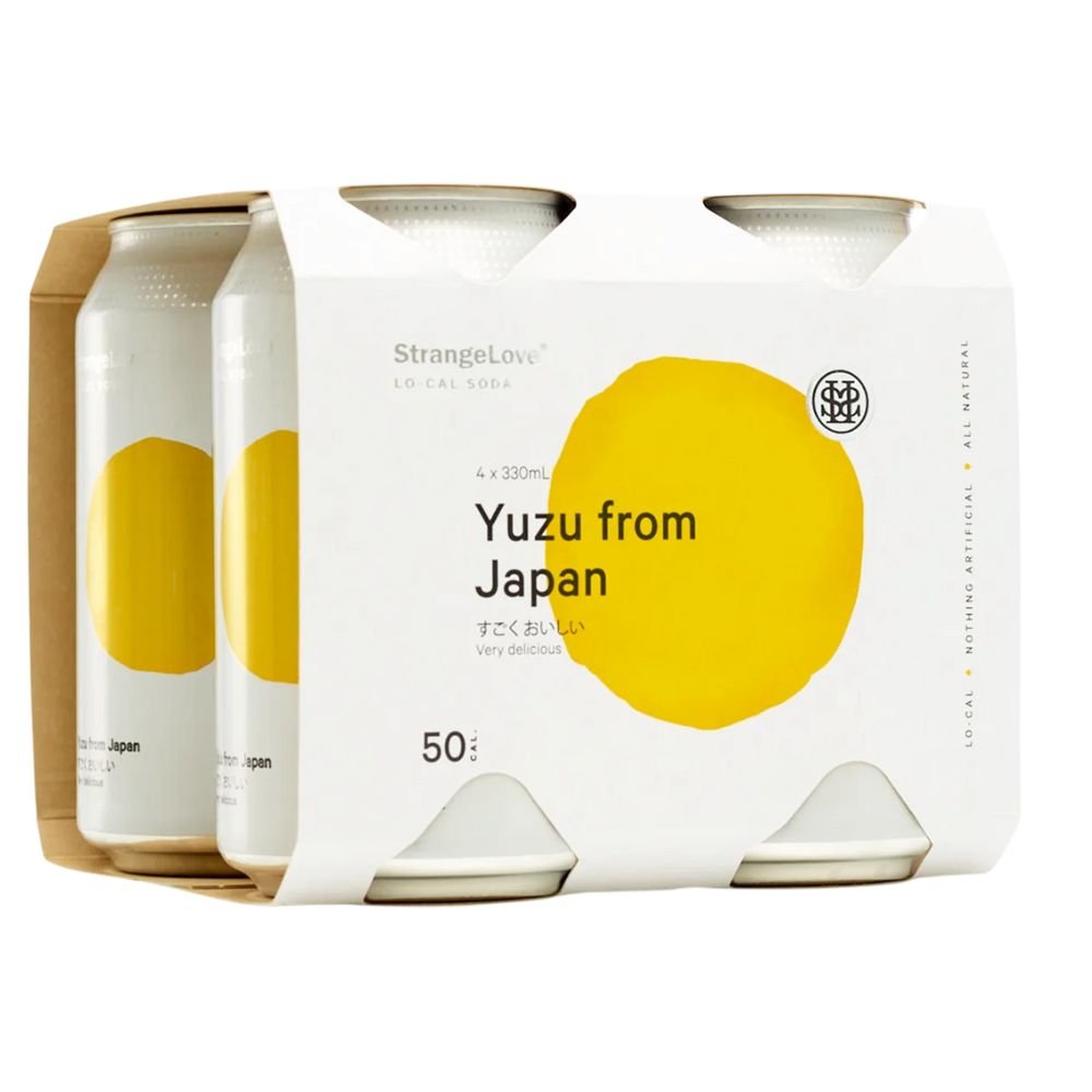 Strange Love Lo Cal Yuzu Soda - Harold's Food and Liquor