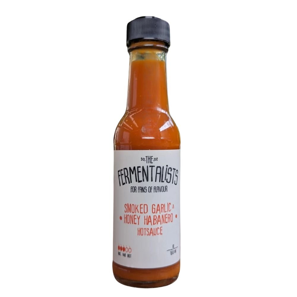 The Fermentalists Smoked Garlic Honey Habanero Hot Sauce 160ml - Harold's Food and Liquor