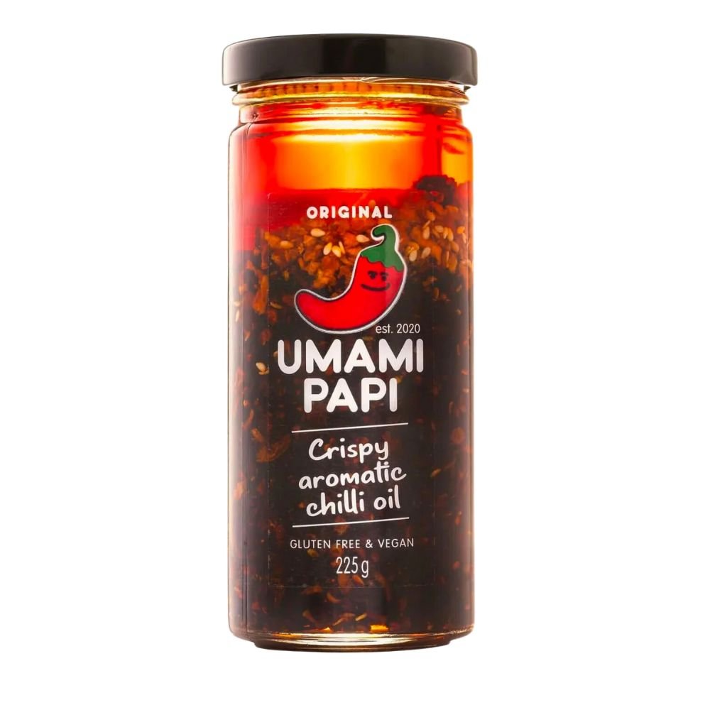 Umami Papi Crispy Aromatic Chilli Oil 225g - Harold's Food and Liquor