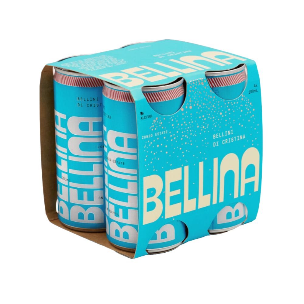 Zonzo Estate Bellini Di Cristina 200ml Can - Harold's Food and Liquor