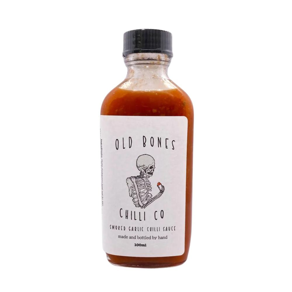 Old Bones Smoked Garlic Chilli Sauce 100ml