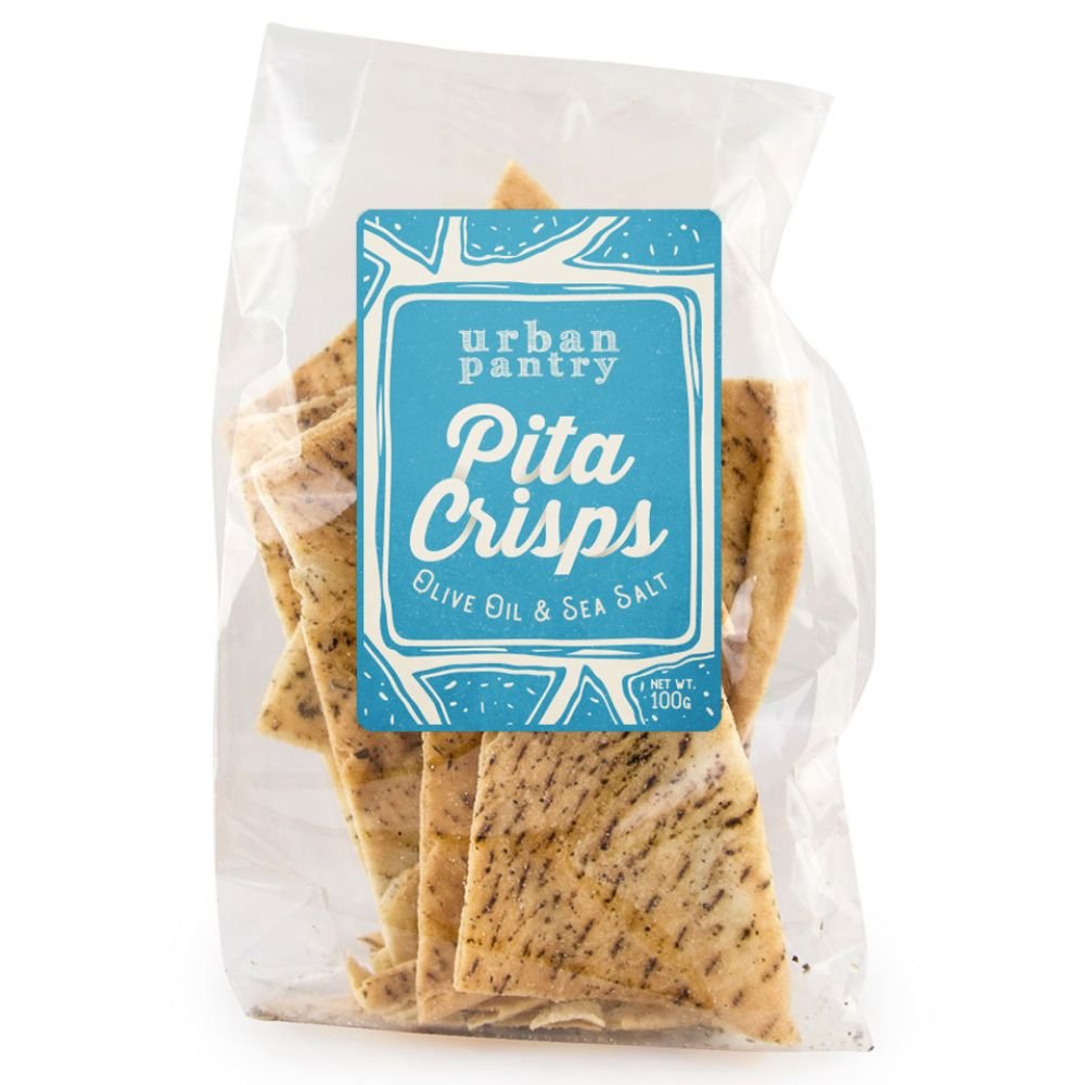 Urban Pantry Pita Crisps Olive Oil & Sea Salt - Harold's Food and Liquor