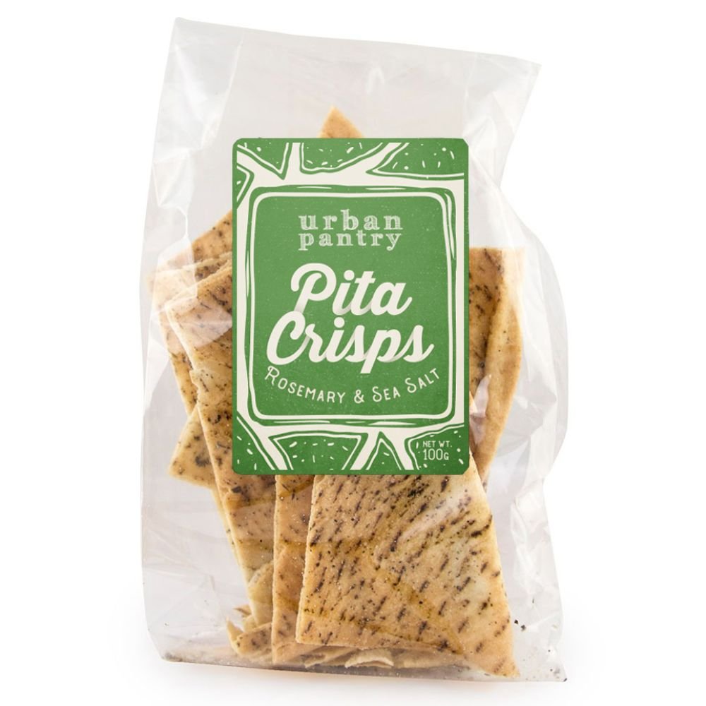 Urban Pantry Pita Crisps Rosemary & Sea Salt - Harold's Food and Liquor