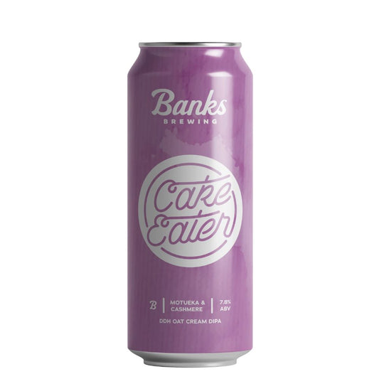 Banks Brewing Cake Eater Motueka & Cashmere DDH Oat Cream DIPA
