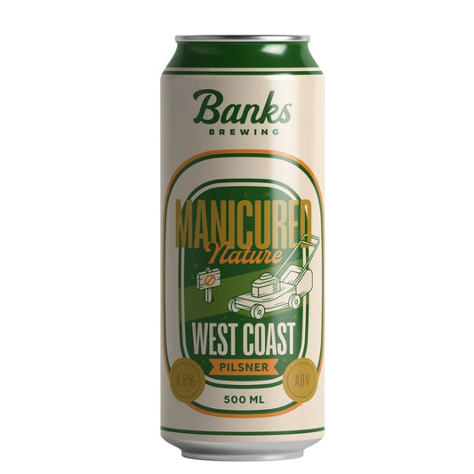 Banks Brewing Manicured Nature West Coast Pilsner 500ml