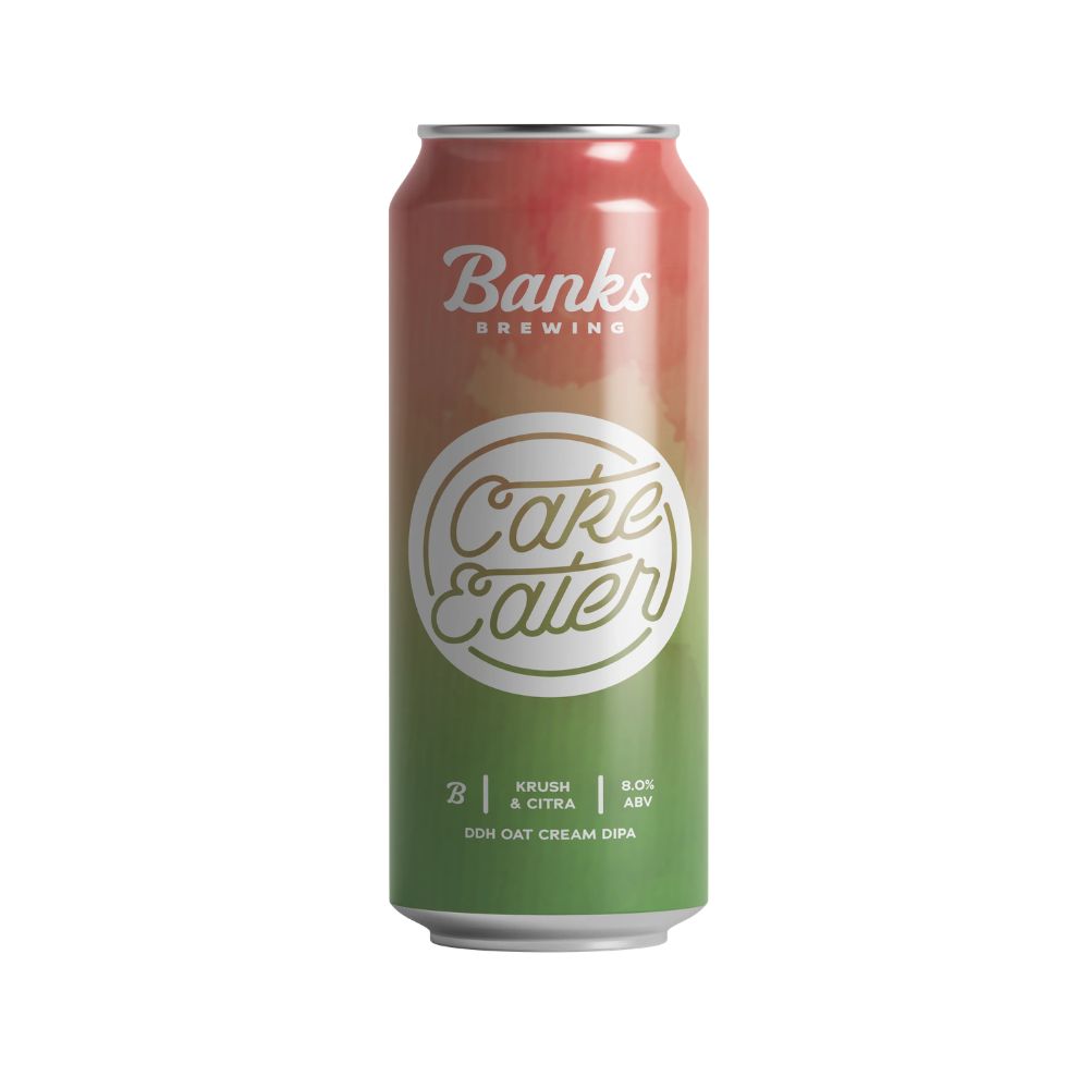 Banks Brewing Cake Eater Krush & Citra DDH Oat Cream DIPA 500ml