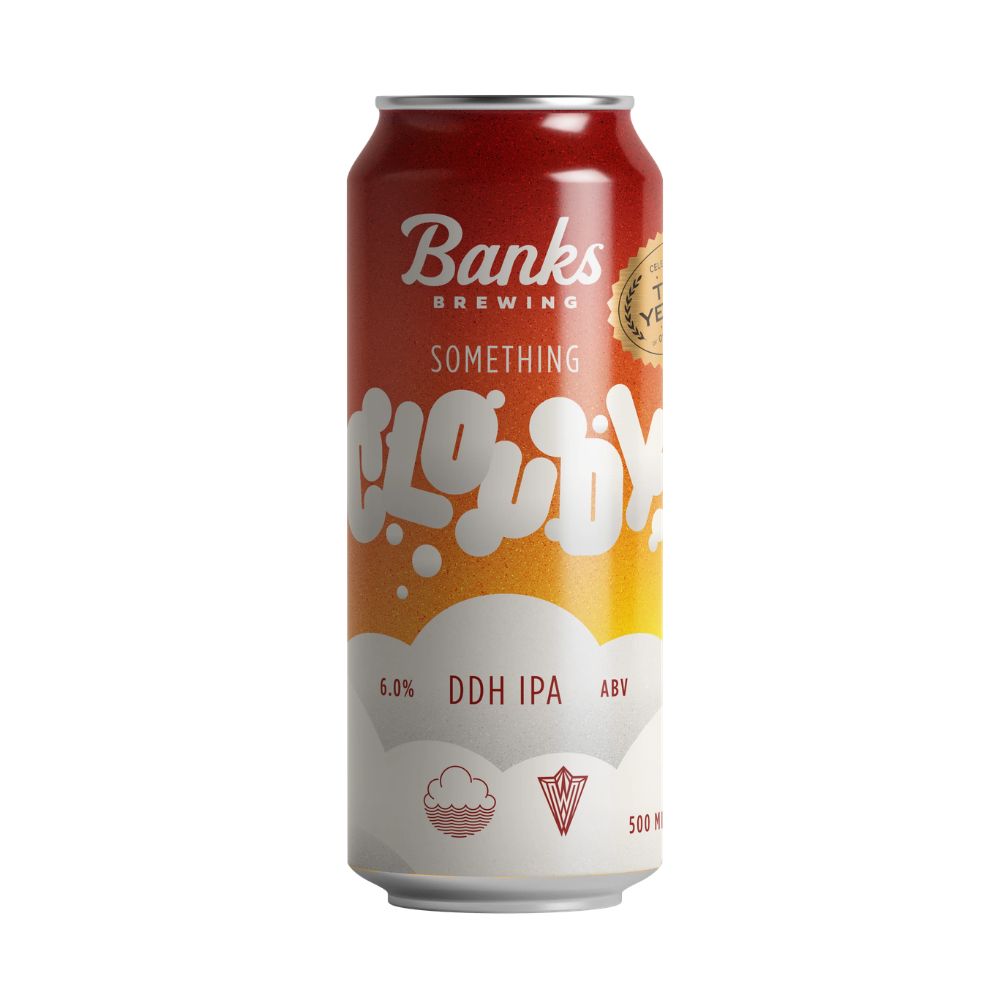 Banks x Cloudwater Something Cloudy DDH IPA 500ml