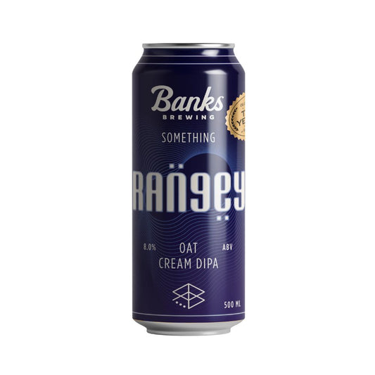 Banks x Range Something Rangey Oat Cream DIPA 500ml