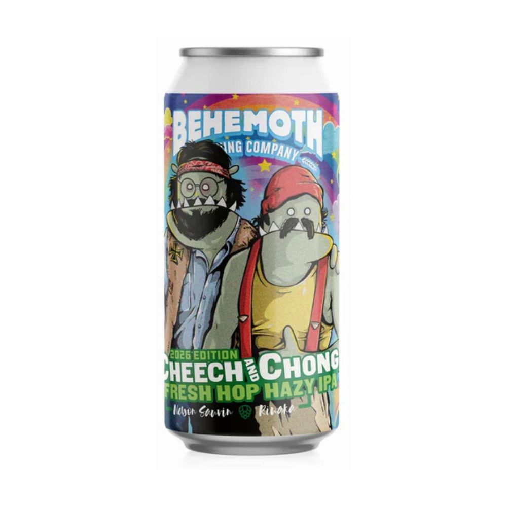 Behemoth Cheech & Chong Fresh Hop Hazy IPA 440ml