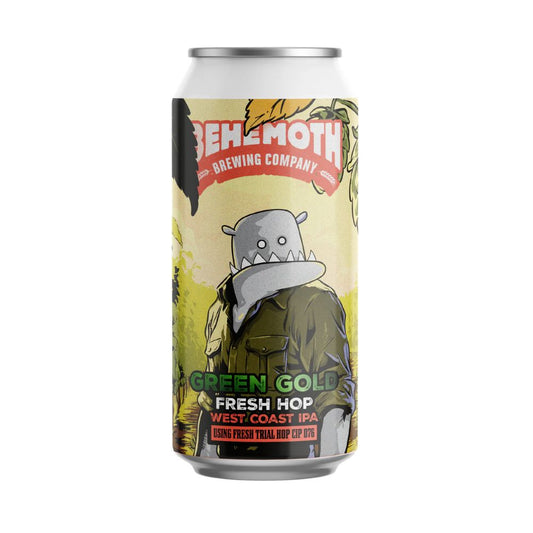 Behemoth Green Gold Fresh Hop West Coast IPA 440ml