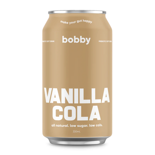 Bobby Vanilla Cola Prebiotic Soft Drink 330ml