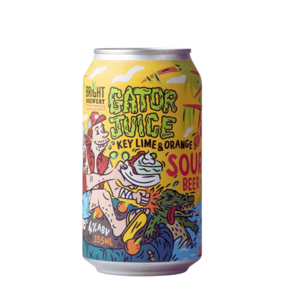 Bright Brewery Gator Juice Key Lime & Orange Sour 355ml