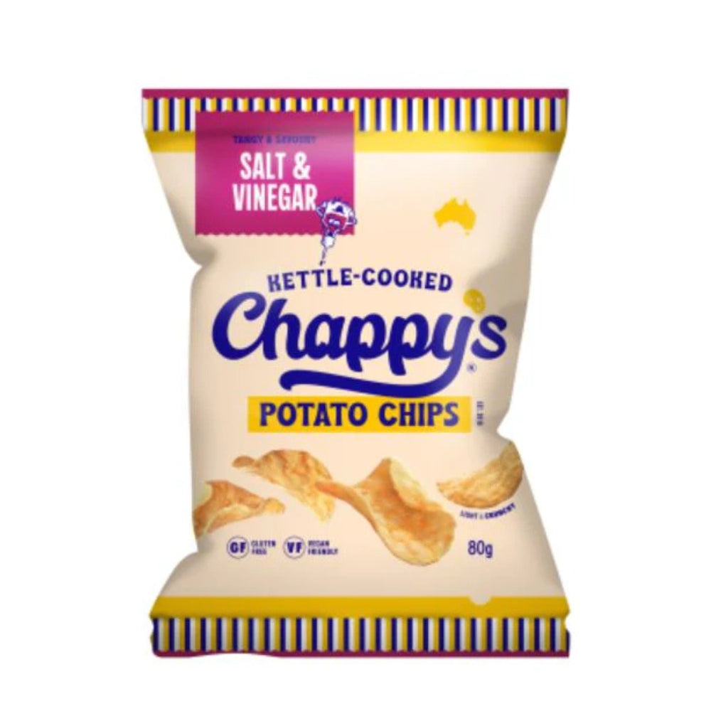 Chappy's Salt & Vinegar Chips 80g