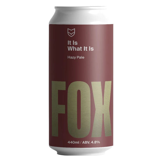 Fox Friday 'It Is What It Is' Hazy Pale Ale 440ml