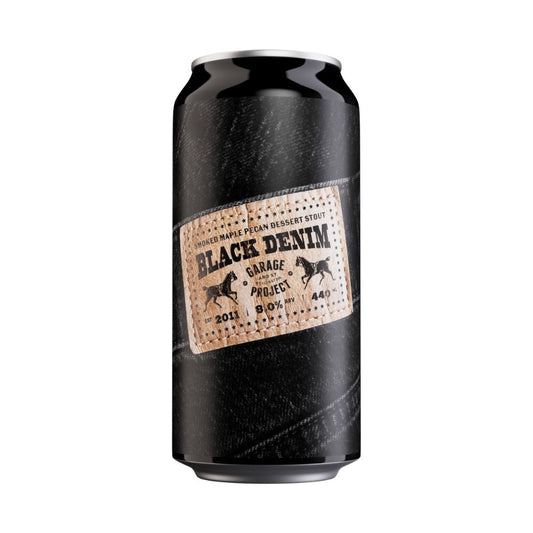 Garage Project 'Black Denim' Smoked Maple Pecan Dessert Stout 440ml