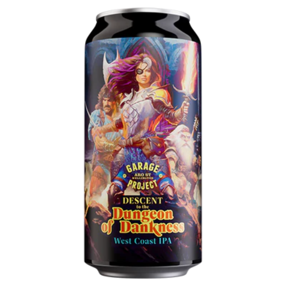 Garage Project Descent to the Dungeon of Dankness West Coast IPA 440ml