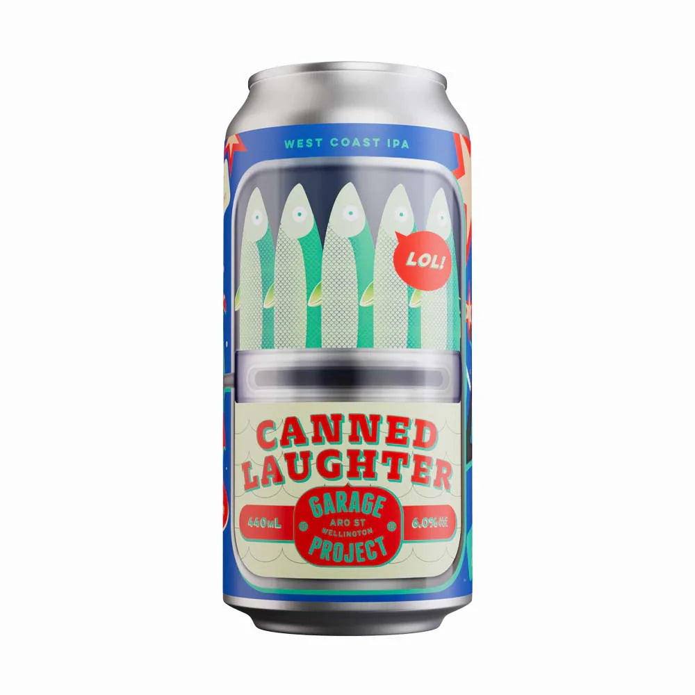 Garage Project Canned Laughter West Coast IPA 440ml
