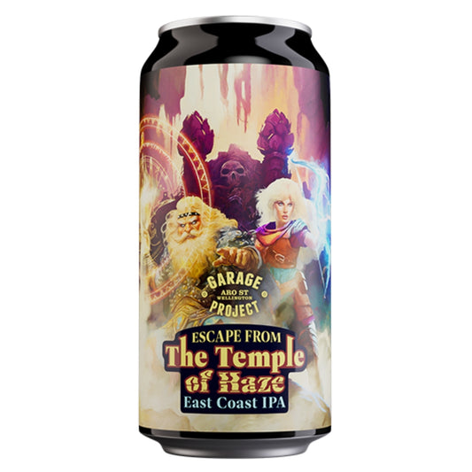 Garage Project Escape from the Temple of Haze East Coast IPA 440ml