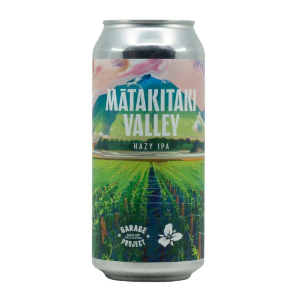 Garage Project x Trillium Matakitaki Valley Hazy Double IPA 440ml