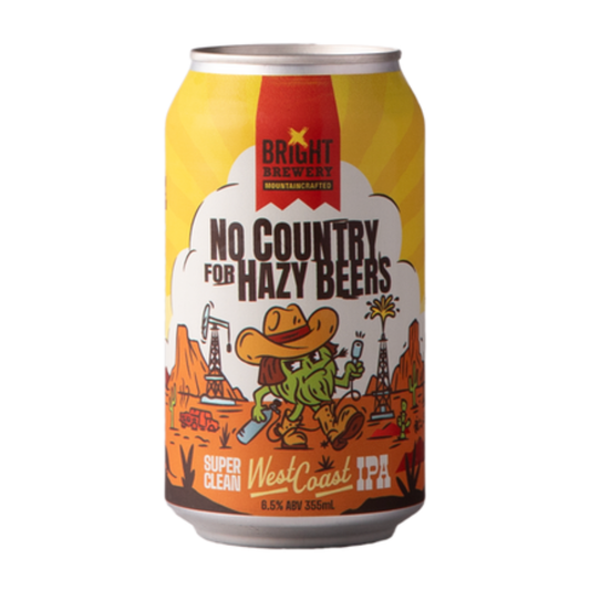 Bright Brewery No Country for Hazy Beers West Coast IPA 355ml