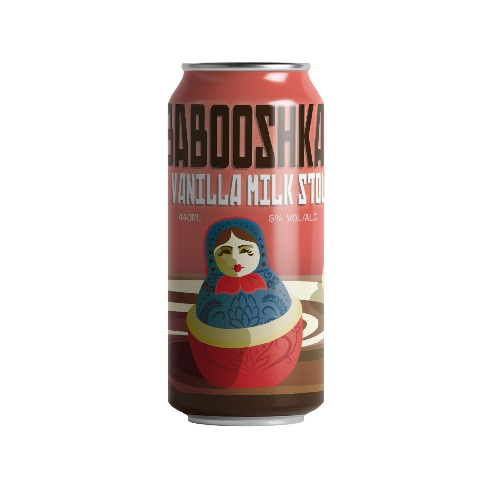 Hargreaves Hill Babooshka Vanilla Milk Stout 440ml