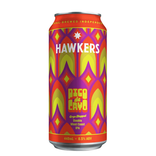 Hawkers Pico de Cryo Double West Coast IPA 440ml