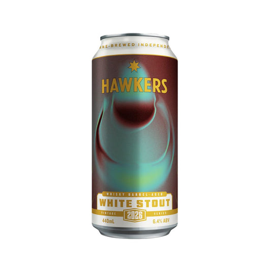 Hawkers Whiskey Barrel Aged White Stout 2026 440ml