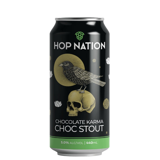 Hop Nation Chocolate Karma Choc Stout 440ml