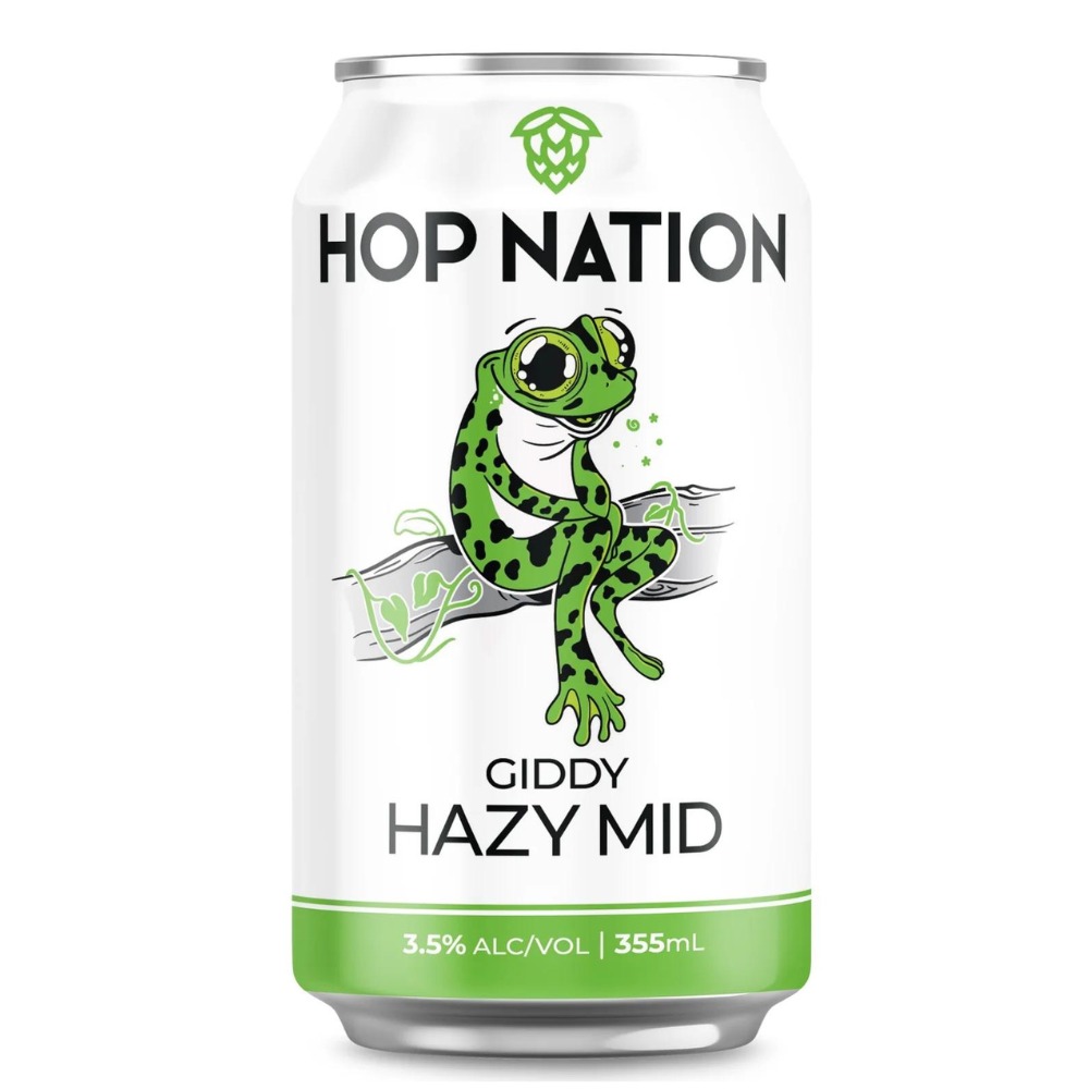 Hop Nation Giddy Hazy Mid 355ml