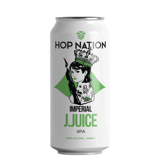 Hop Nation Imperial J Juice Hazy IIPA 440ml