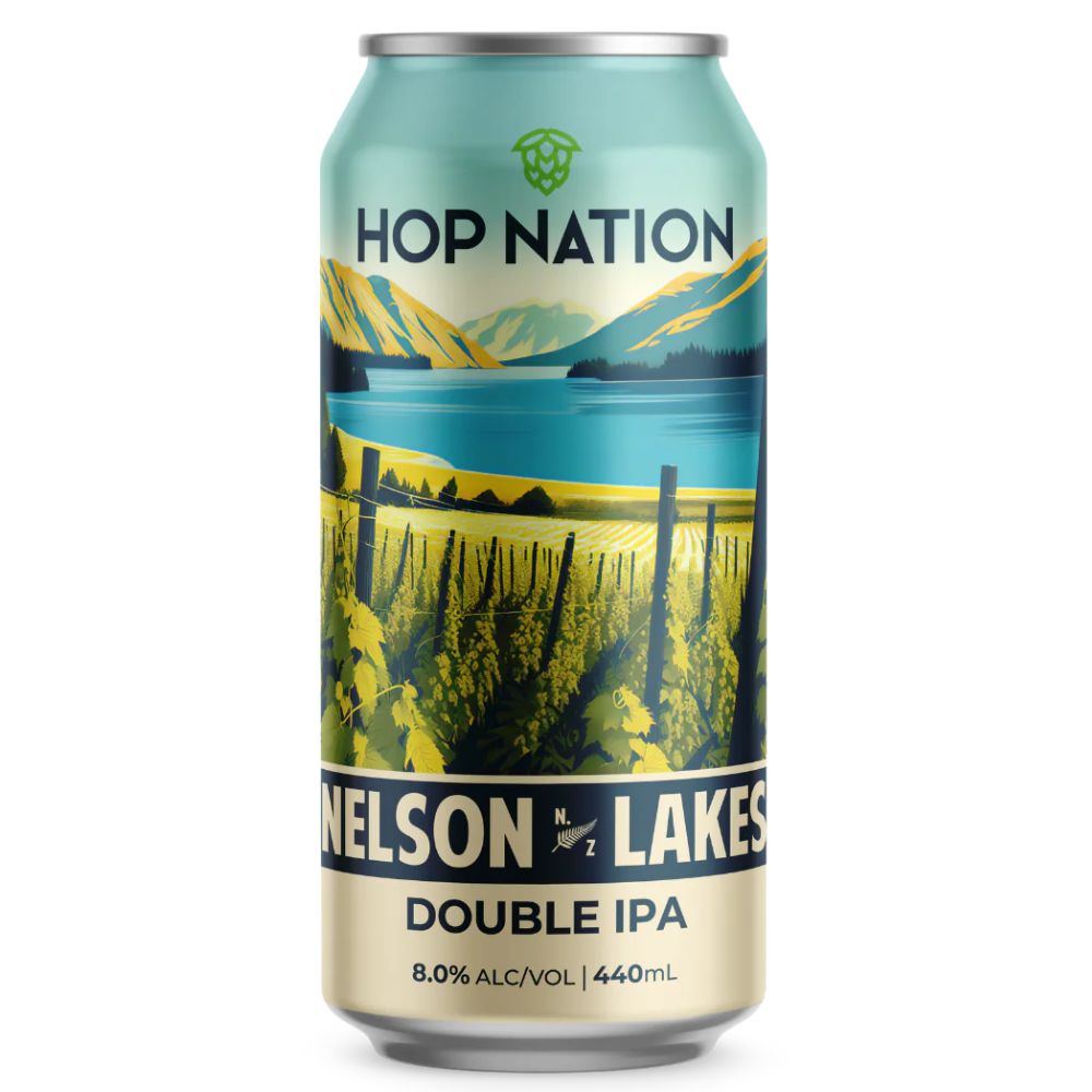 Hop Nation Nelson Lakes Double IPA 440ml