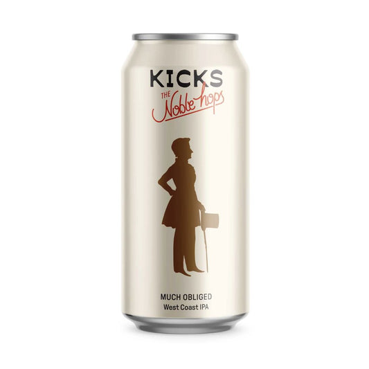 Kicks Brewing Much Obliged West Coast IPA 440ml