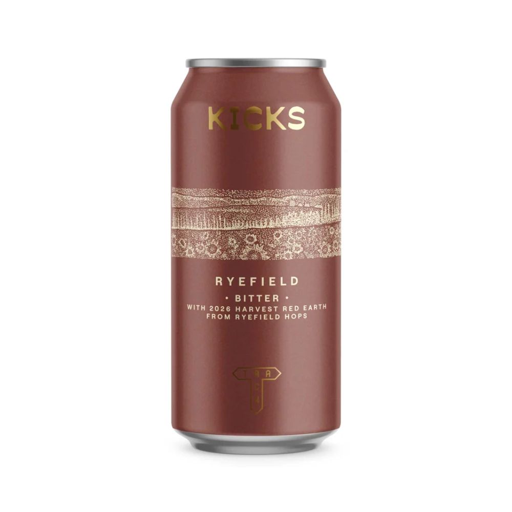 Kicks Brewing x Track Brewing Ryefield Bitter 440ml