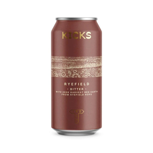 Kicks Brewing x Track Brewing Ryefield Bitter 440ml