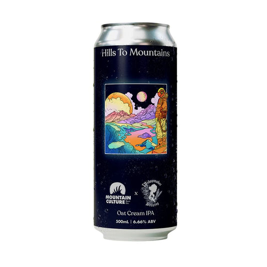 Mountain Culture x Widowmaker Hills to Mountains Oat Cream IPA 500ml