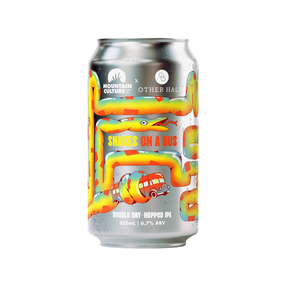 Mountain Culture x Other Half Snakes on a Bus DDH Hazy IPA 355ml