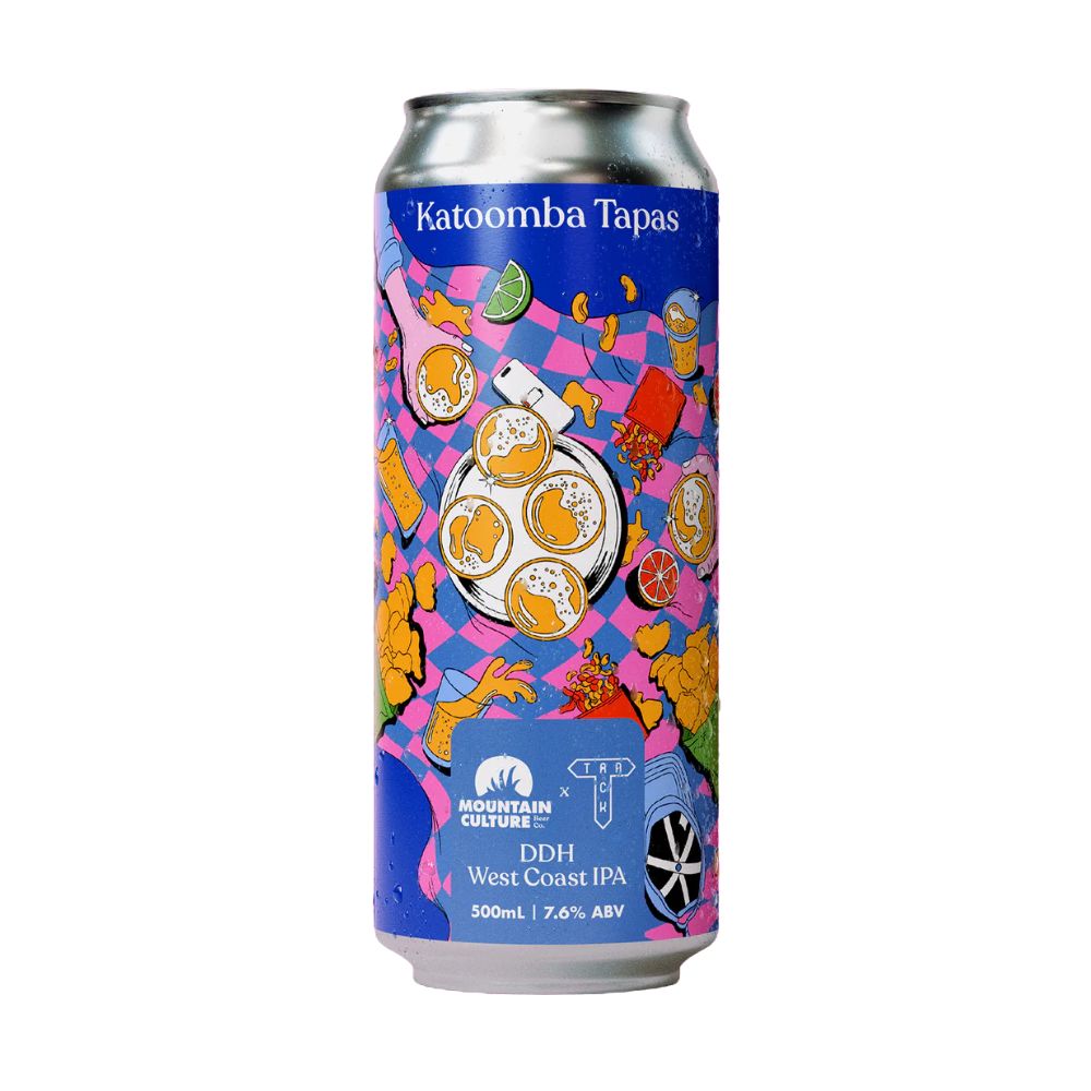Mountain Culture x Track Katoomba Tapas DDH West Coast IPA 500ml