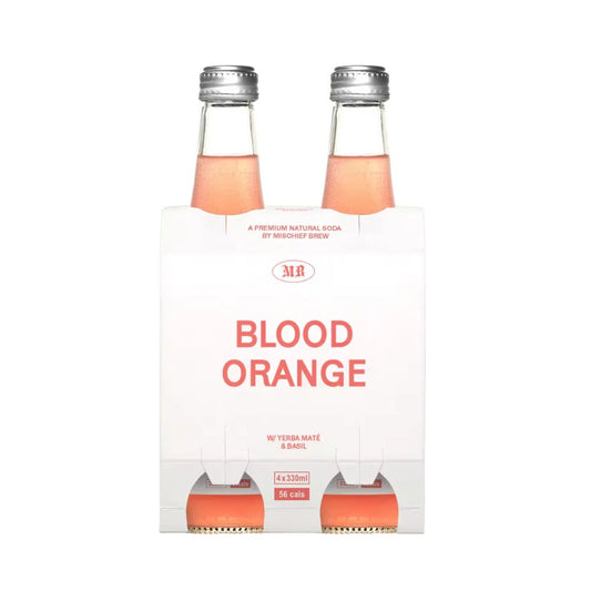 Mischief Brew Blood Orange Low Cal Soda 330ml