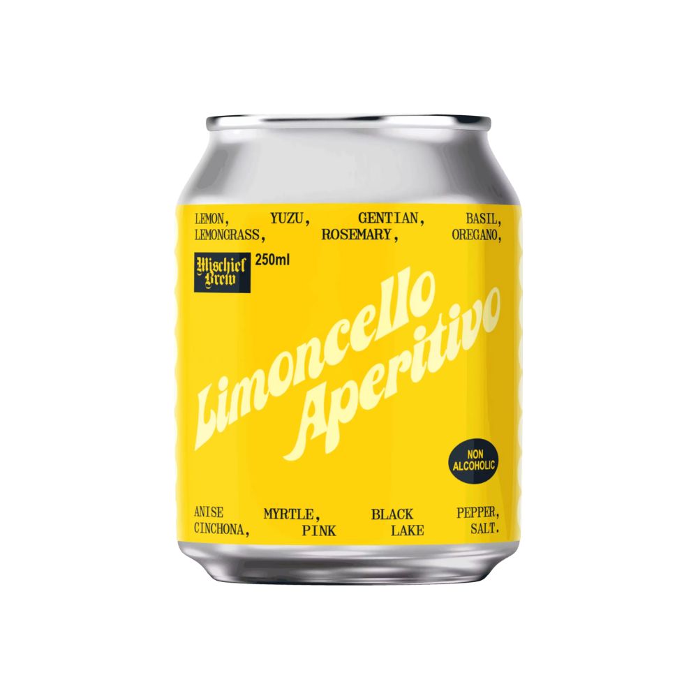 Mischief Brew Non Alc Limoncello Aperitivo 250ml