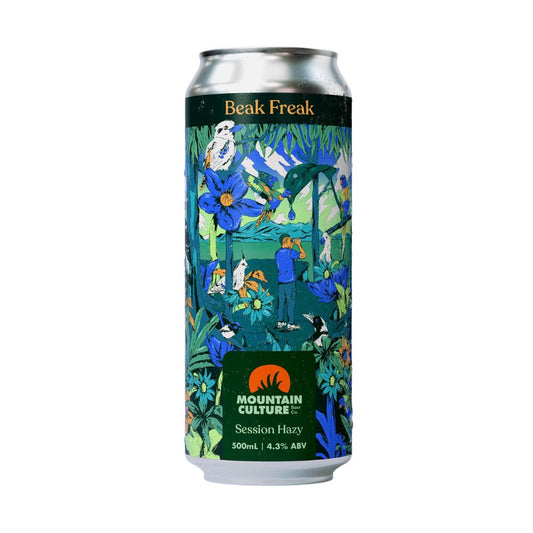 Mountain Culture Beak Freak Session Hazy IPA 500ml
