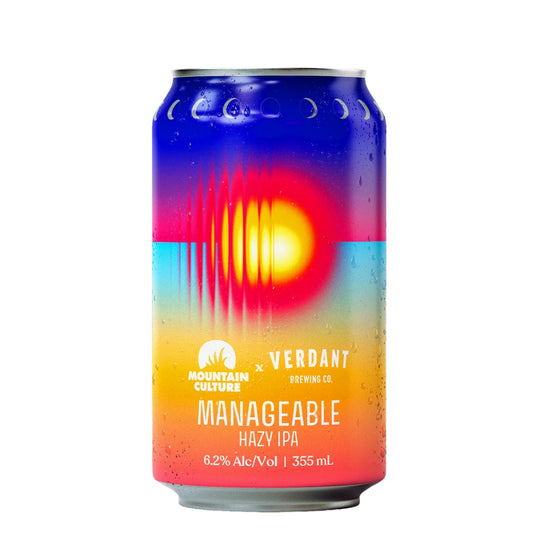 Mountain Culture x Verdant Brewing Manageable Hazy IPA 355ml